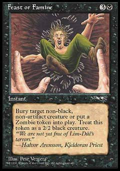 Feast or Famine (Falling into Pit) (Alliances) Light Play