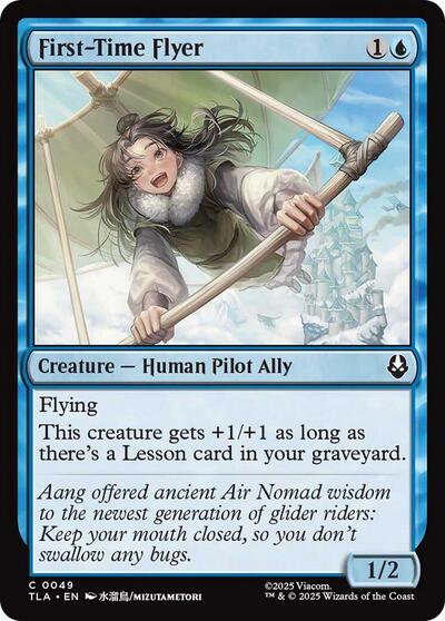 First - Time Flyer (Avatar: The Last Airbender) Near Mint - Nick Nack's Full Frontal Attack