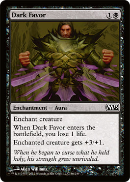 Dark Favor (Magic 2013 Core Set) Light Play