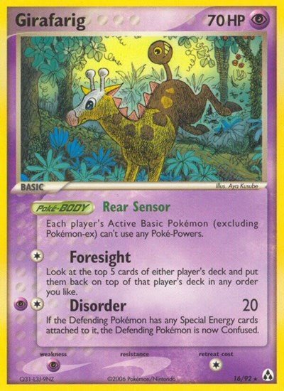 Girafarig (Legend Maker) Light Play - Nick Nack's Full Frontal Attack