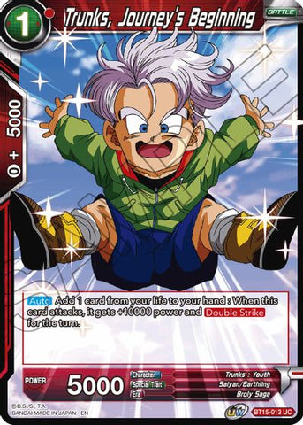 Trunks, début du voyage [BT15-013] 