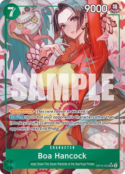 Boa Hancock (Alternate Art) (The Time of Battle) Near Mint Foil