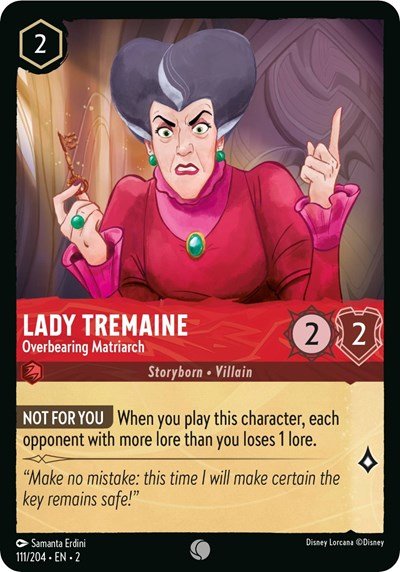 Lady Tremaine - Overbearing Matriarch (Rise of the Floodborn) Near Mint - Nick Nack's Full Frontal Attack