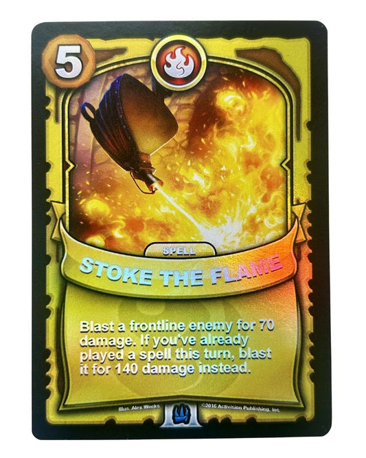 Stoke the Flame (Battlecast) (Gold Foil) - Nick Nack's Full Frontal Attack