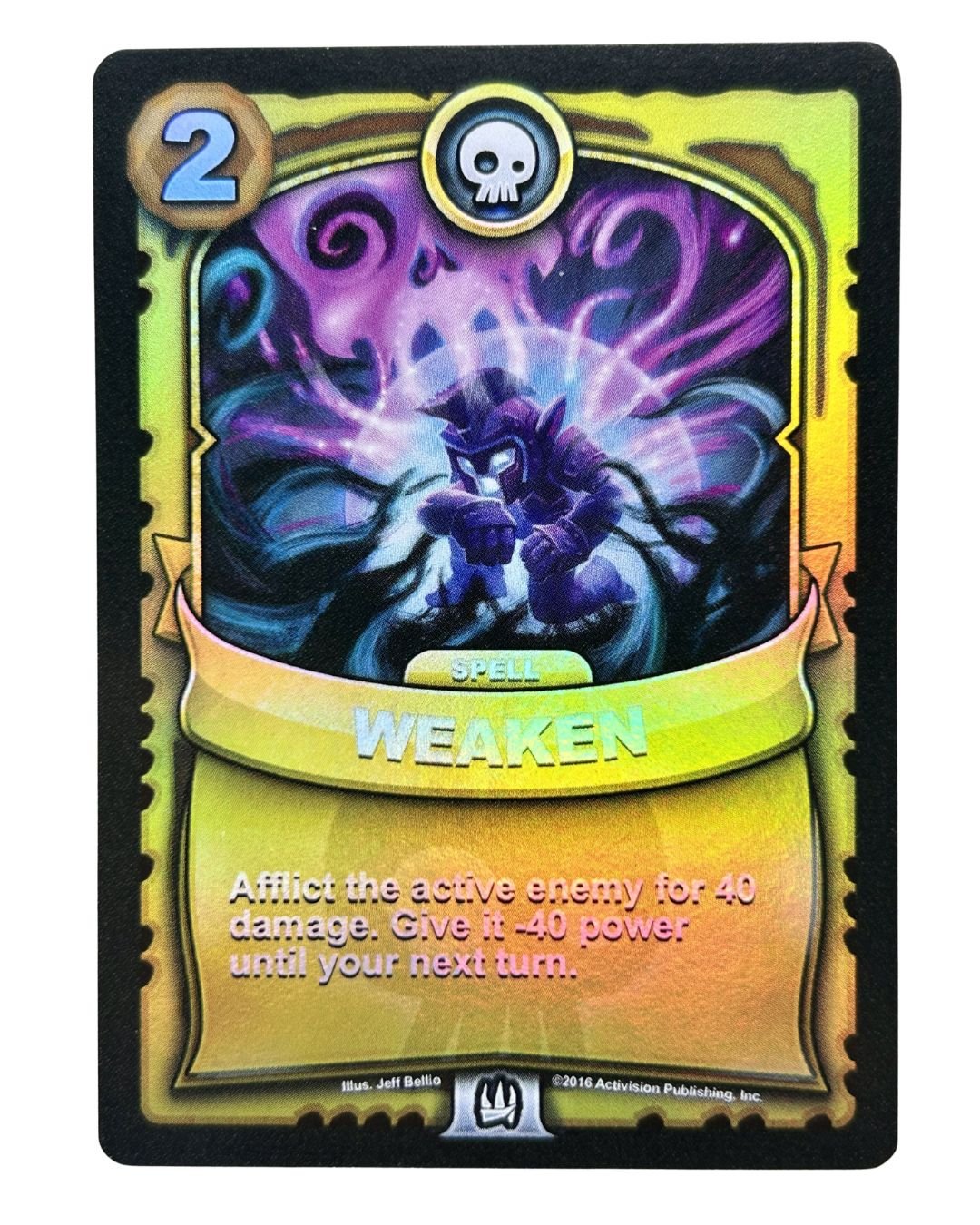 Weaken (Battlecast) (Gold Foil) - Nick Nack's Full Frontal Attack