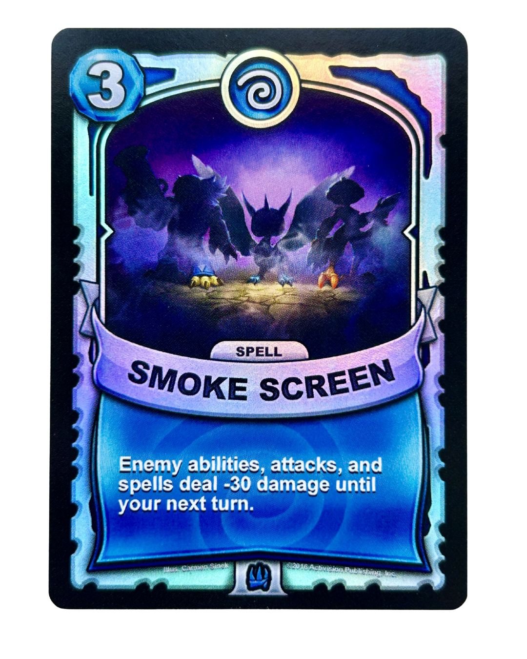 Smoke Screen (Battlecast) (Silver Foil) - Nick Nack's Full Frontal Attack