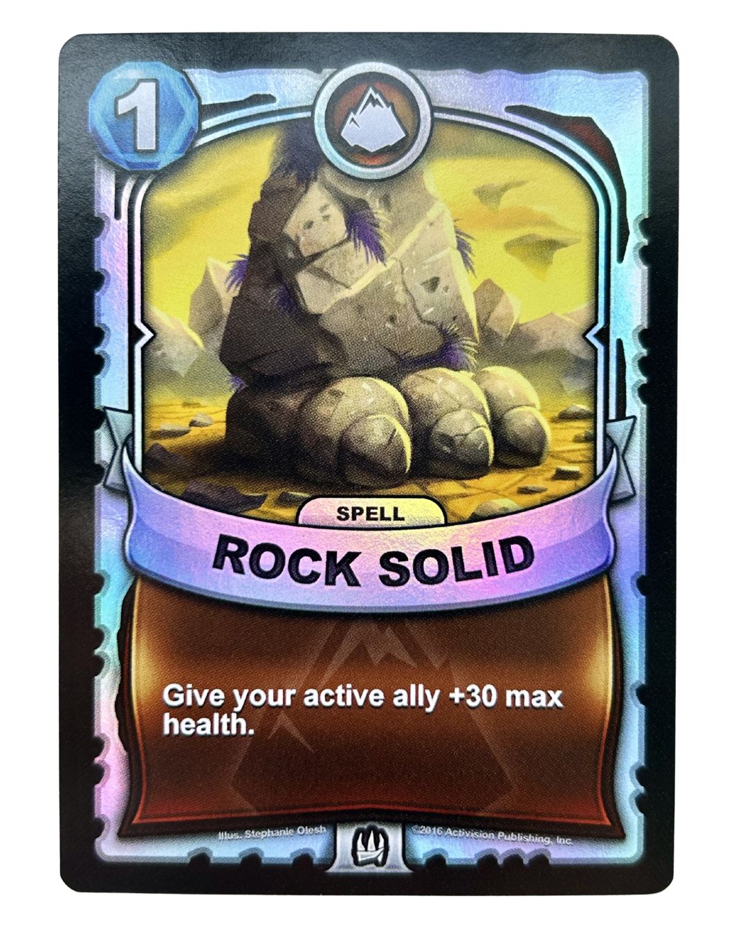 Rock Solid (Battlecast) (Silver Foil) - Nick Nack's Full Frontal Attack