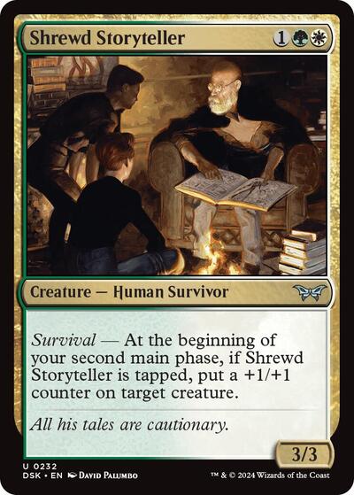 Shrewd Storyteller (Duskmourn: House of Horror) Near Mint
