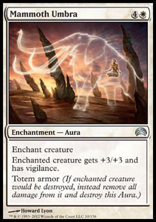 Mammoth Umbra (Planechase 2012) Near Mint - Nick Nack's Full Frontal Attack