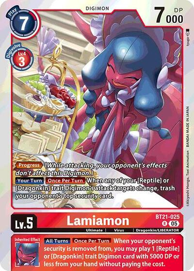 Lamiamon (World Convergence) Near Mint Foil