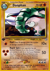 Donphan (Neo Genesis) Light Play Unlimited