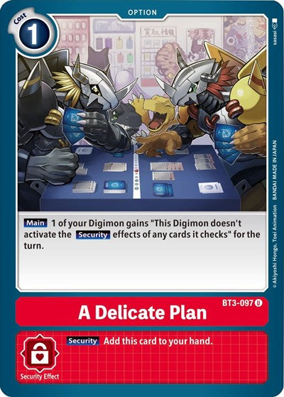 A Delicate Plan (Release Special Booster) Near Mint