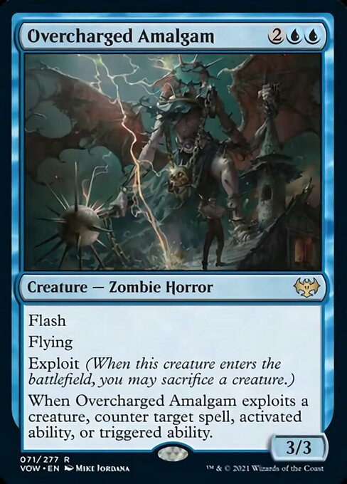 Overcharged Amalgam (Innistrad: Crimson Vow) Near Mint - Nick Nack's Full Frontal Attack