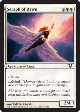 Seraph of Dawn (Avacyn Restored) Light Play