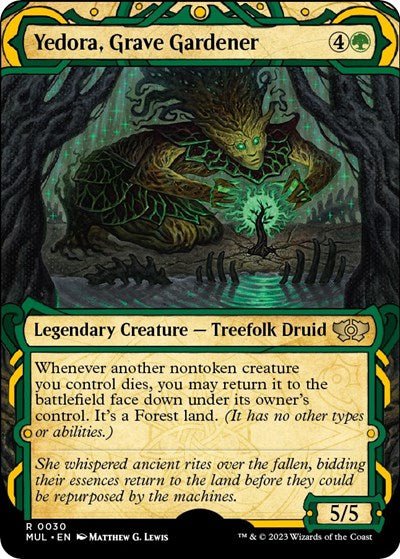 Yedora, Grave Gardener (March of the Machine: Multiverse Legends) Near Mint Foil - Nick Nack's Full Frontal Attack