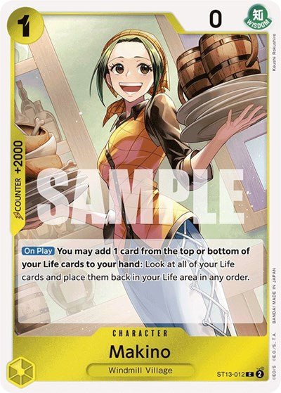 Makino (Ultra Deck: The Three Brothers) Near Mint Foil - Nick Nack's Full Frontal Attack