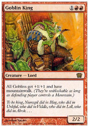 Goblin King (8th Edition) Near Mint - Nick Nack's Full Frontal Attack