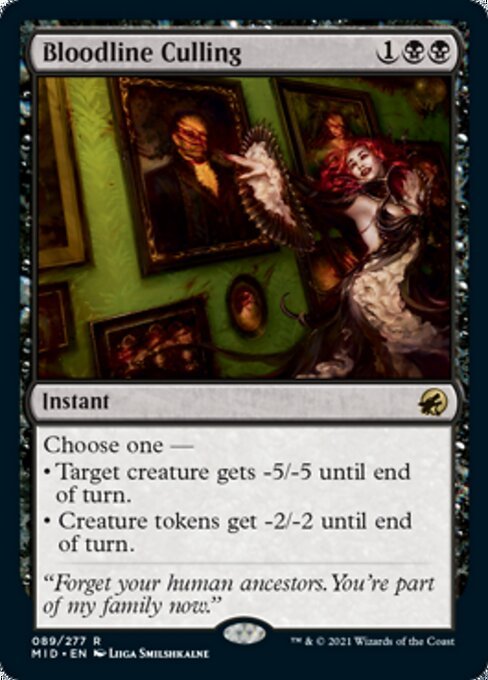 Bloodline Culling (Innistrad: Midnight Hunt) Near Mint - Nick Nack's Full Frontal Attack