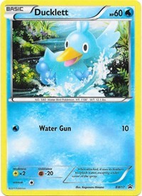 Ducklett - BW17 (Black and White Promos) Light Play Holofoil