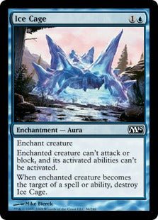 Ice Cage (Magic 2010 Core Set) Near Mint - Nick Nack's Full Frontal Attack