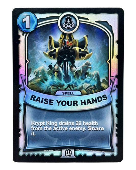 Raise Your Hands (Battlecast) (Silver Foil) - Nick Nack's Full Frontal Attack