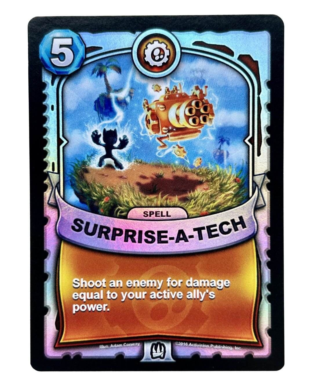 Surprise-A-Tech (Battlecast) (Silver Foil) - Nick Nack's Full Frontal Attack