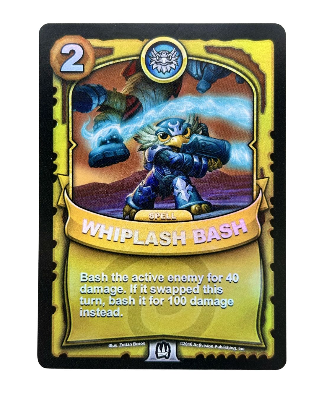 Whiplash Bash (Battlecast) (Gold Foil) - Nick Nack's Full Frontal Attack