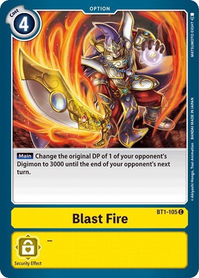 Blast Fire (Release Special Booster) Near Mint - Nick Nack's Full Frontal Attack