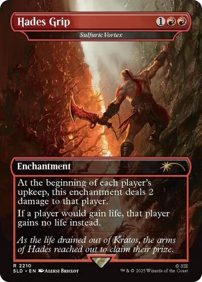 Hades Grip - Sulfuric Vortex (Secret Lair) Near Mint - Nick Nack's Full Frontal Attack