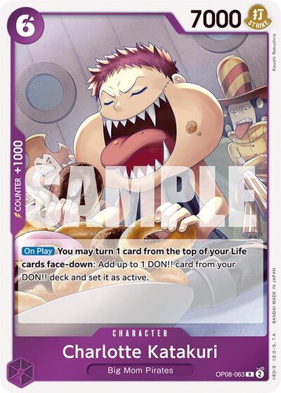 Charlotte Katakuri (063) (Two Legends) Near Mint Foil