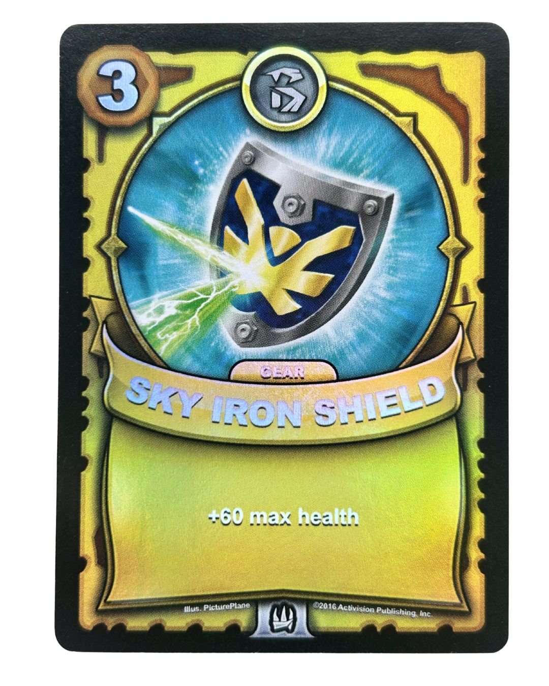 Sky Iron Shield (Battlecast) (Gold Foil) - Nick Nack's Full Frontal Attack