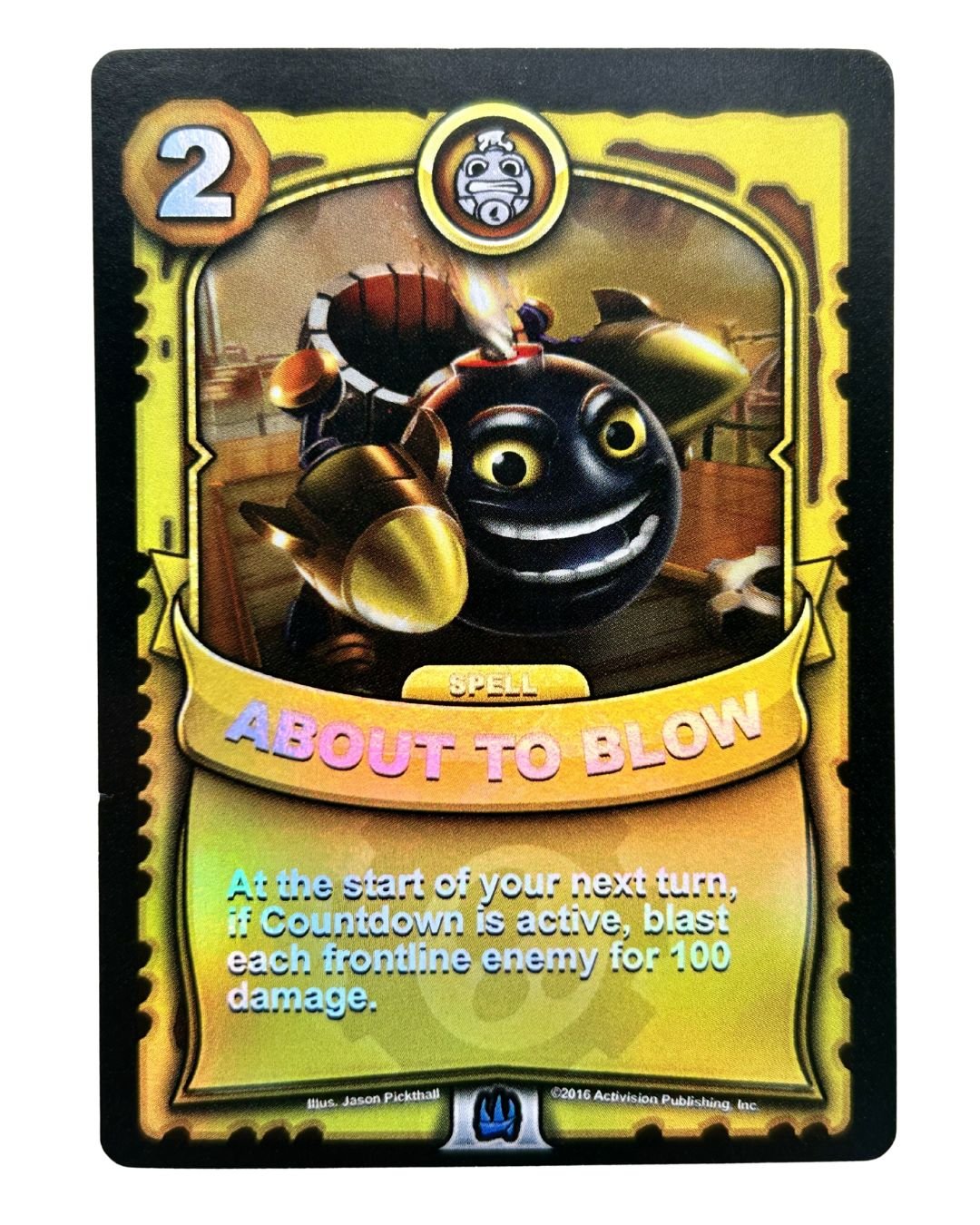 About to Blow (Battlecast) (Gold Foil) - Nick Nack's Full Frontal Attack