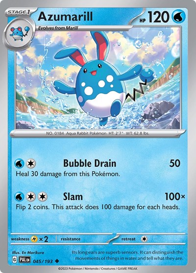 Azumarill (SV02: Paldea Evolved) Near Mint
