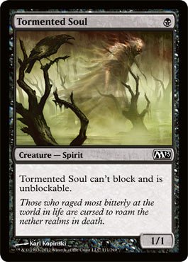 Tormented Soul (Magic 2013 Core Set) Near Mint - Nick Nack's Full Frontal Attack