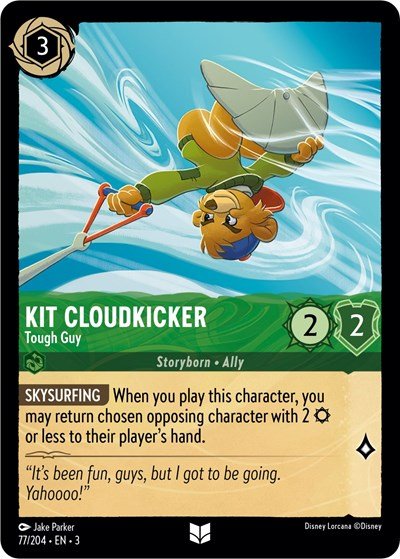 Kit Cloudkicker - Tough Guy (Into the Inklands) Near Mint - Nick Nack's Full Frontal Attack