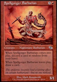 Spellgorger Barbarian (Judgment) Light Play - Nick Nack's Full Frontal Attack