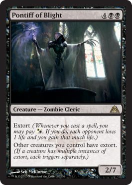 Pontiff of Blight (Dragon's Maze) Near Mint - Nick Nack's Full Frontal Attack