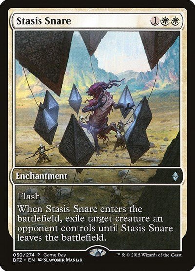 Stasis Snare (Promos: Game Day and Store Championship) Near Mint - Nick Nack's Full Frontal Attack
