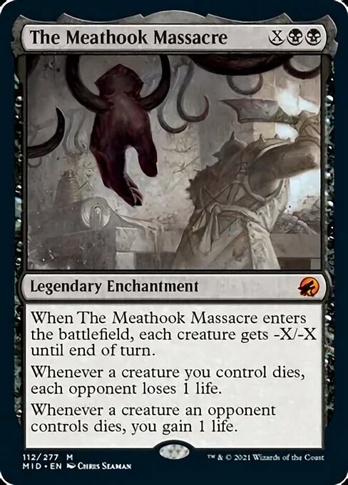 The Meathook Massacre (Innistrad: Midnight Hunt) Near Mint Foil