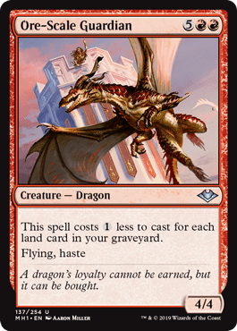 Ore - Scale Guardian (Modern Horizons) Near Mint - Nick Nack's Full Frontal Attack