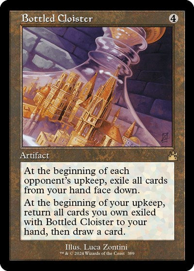 Bottled Cloister (Retro Frame) (Ravnica Remastered) Near Mint Foil