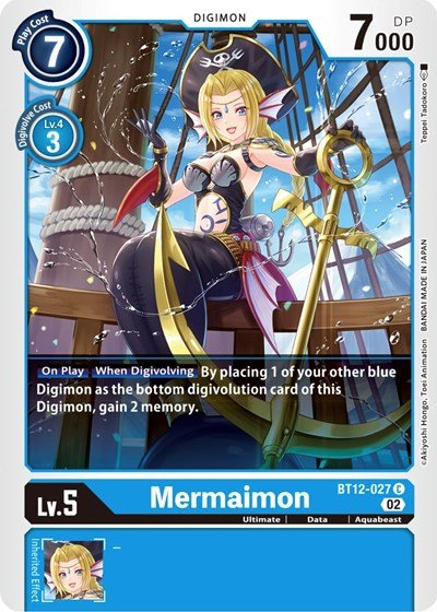 Mermaimon (Across Time) Near Mint - Nick Nack's Full Frontal Attack