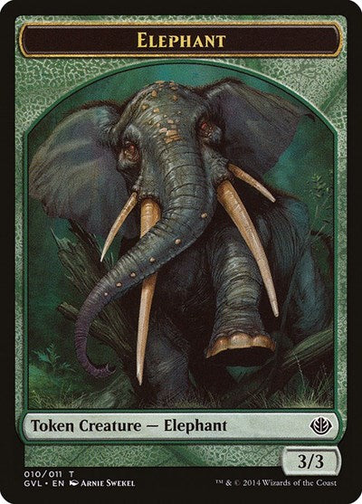 Elephant Token (Duel Decks: Anthology) Near Mint