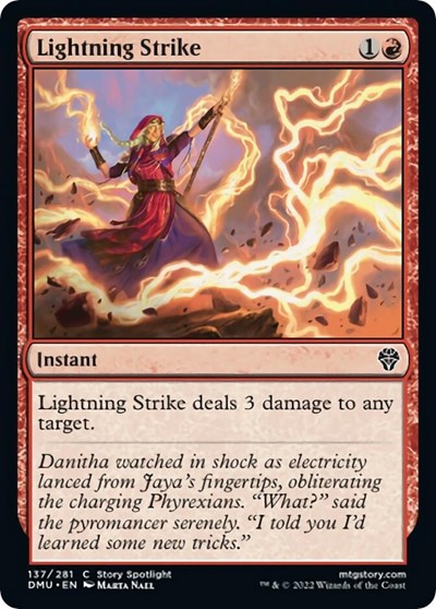 Lightning Strike (Dominaria United) Near Mint