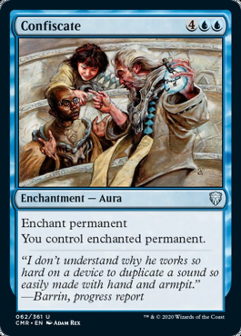 Confiscate (Commander Legends) Near Mint - Nick Nack's Full Frontal Attack