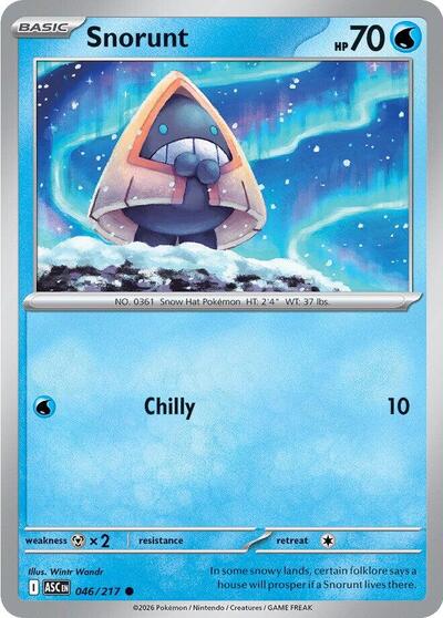 Snorunt - 046 (ME: Ascended Heroes) Near Mint - Nick Nack's Full Frontal Attack