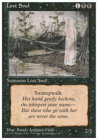 Lost Soul (4th Edition) Light Play - Nick Nack's Full Frontal Attack