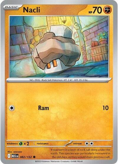 Nacli (ME01: Mega Evolution) Near Mint - Nick Nack's Full Frontal Attack
