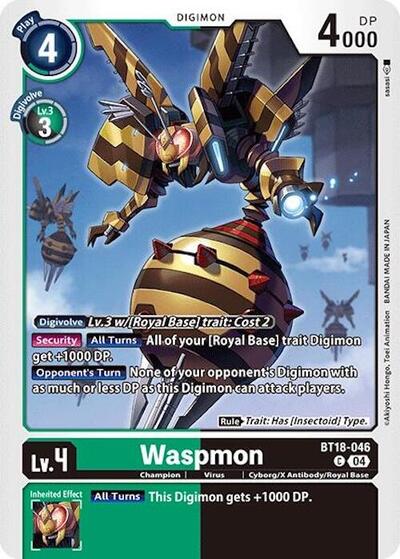 Waspmon (Release Special Booster 2.0) Heavy Play
