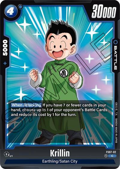 Krillin (Starter Deck 7: Vegeta (Mini)) Near Mint